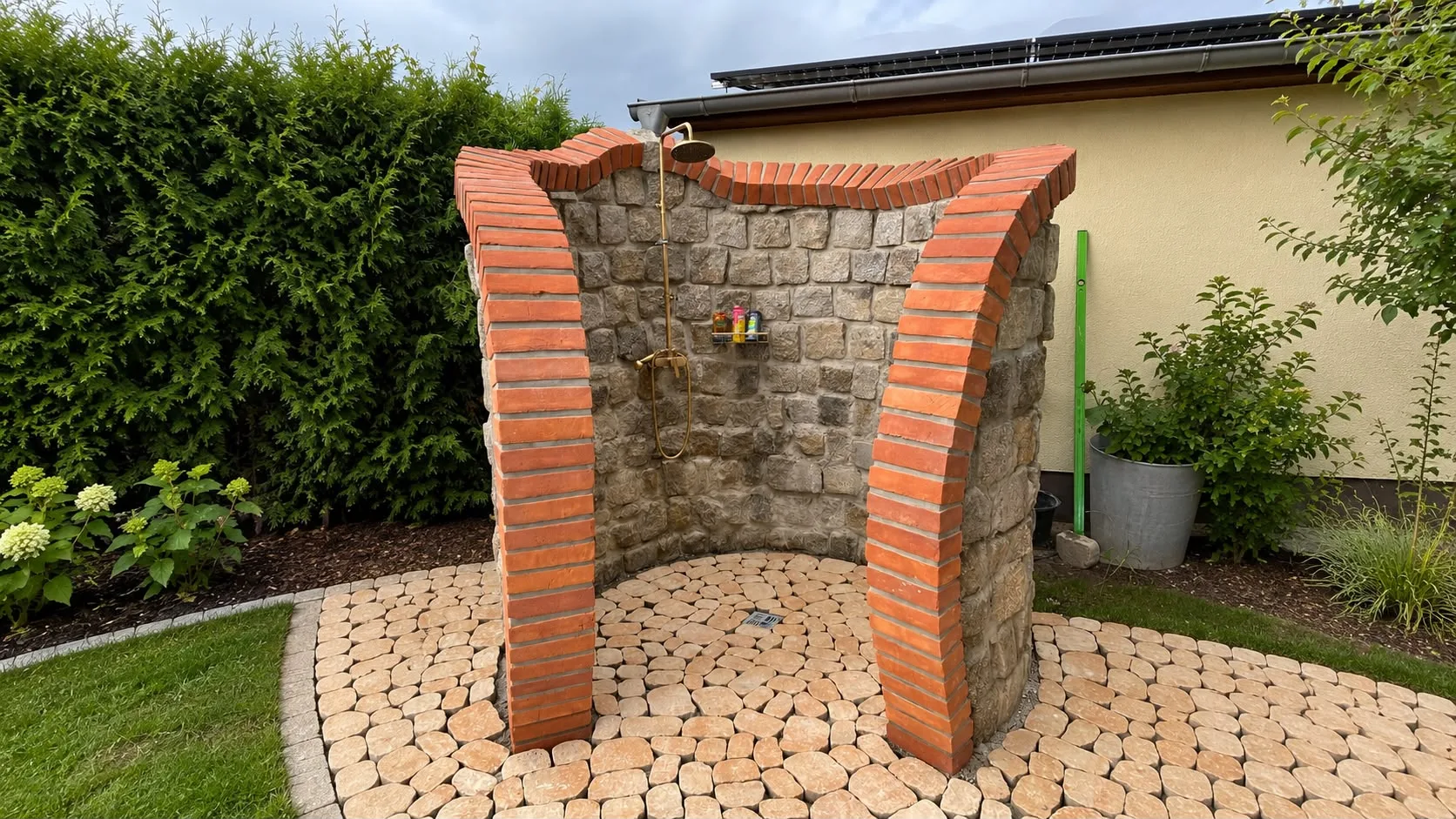 Nachher – Dusche